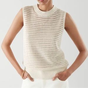 COS Crochet Sleeveless Top